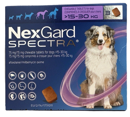 Nexgard Spectra L (15-30kg) (Box of 3's)
